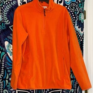 New Amazon Essentials 1/4 zip fleece pullover M